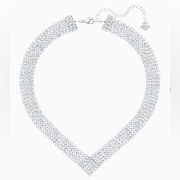 Swarovski Jewelry - Swarovski Silver Crystal Necklace